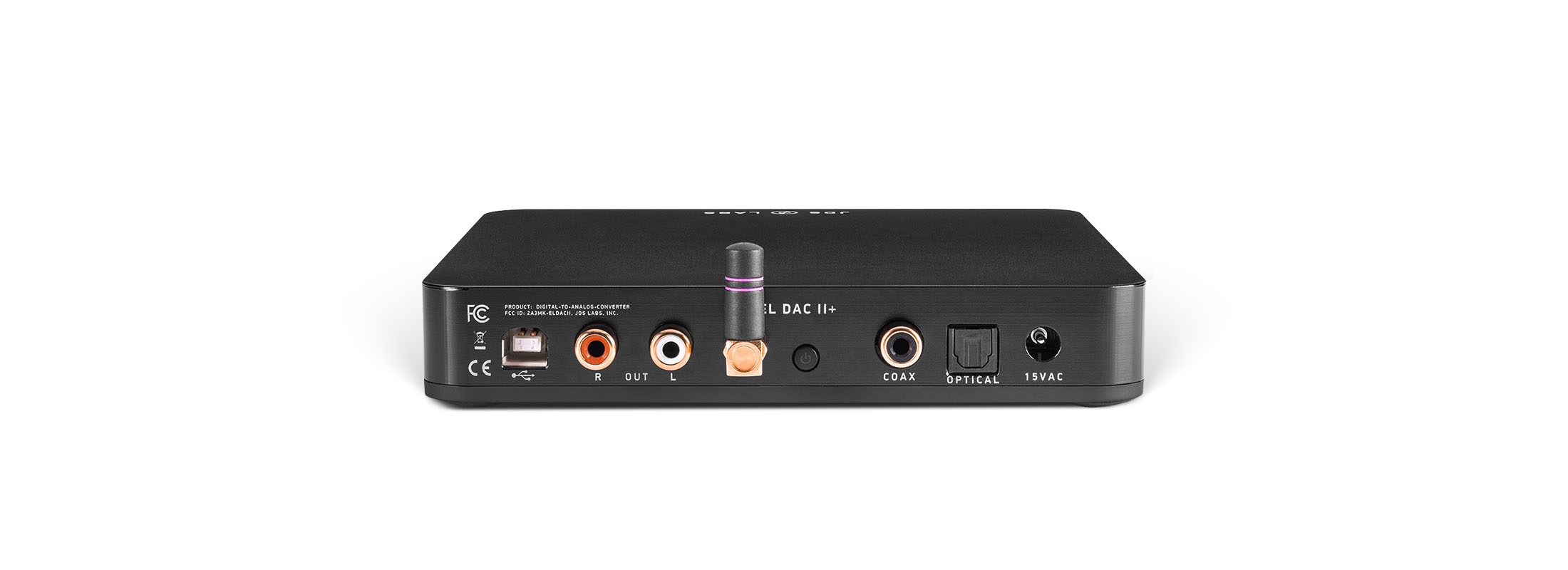 EL DAC II+ Rear w/BT5